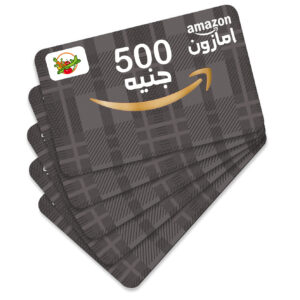 بطاقة هدايا  امازون بقيمة 500 جنيه مصري